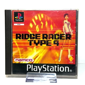 Ridge Racer Type 4 - PlayStation 1 - PS1 - PAL - Includes Manual/Demo - Picture 1 of 3