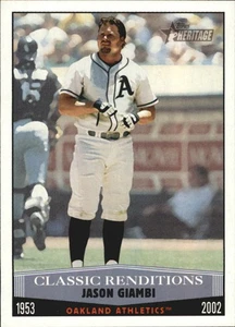 2002 Topps Heritage Baseball "Insert" Cards - Picture 1 of 20