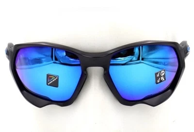 Nuevas gafas de sol polarizadas Oakley PLAZMA negras mate PRIZM zafiro OO9019 0859 Foto 1 de 4
