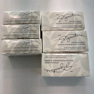 Mary Kay MK Signature Lippenstift Caddy Mary Kay Organizer Acryl und Tassen 6 Stück - Bild 1 von 4