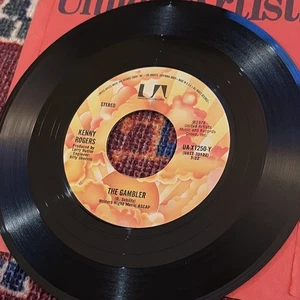 Kenny Rogers The Gambler 45 rpm EX - Bild 1 von 3
