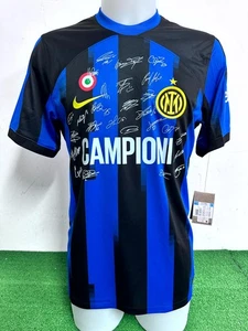 06 Inter Celebratory Scudetto Victory No Match Worn Shirt 2023/2024 - Picture 1 of 5