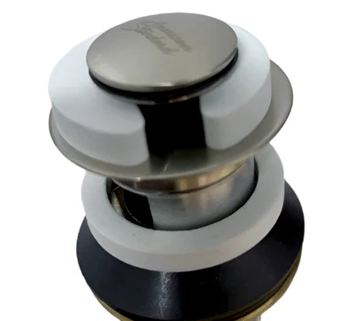 Drenaje American Standard de níquel satinado Speed Connect Foto 1 de 2