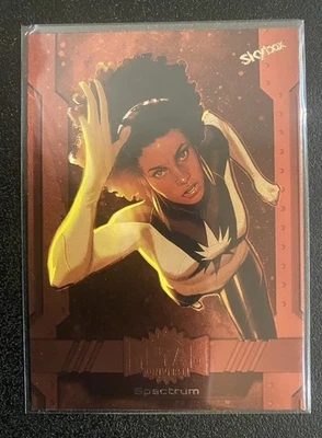 SkyBox Metal Universe Marvel Avengers #151 Spectrum Copper 2024 Foto 1 de 2