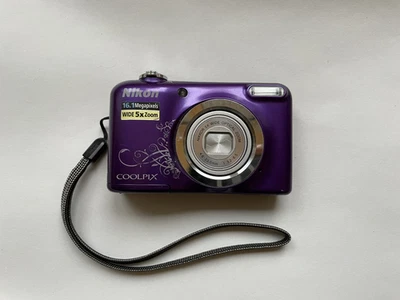 NIKON COOLPIX A10 Kompakte Digitalkamera 16,1 MP funktioniert - Bild 1 von 4