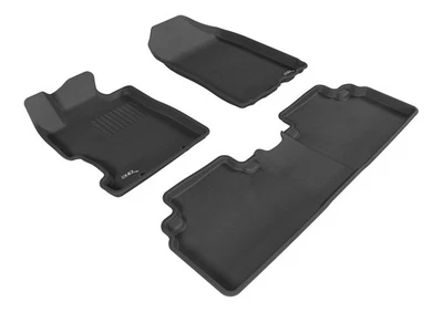 Floor Mats Custom Liners All Weather Black 1st & 2nd Row for 2006-11 Civic Sedan Foto 1 de 4