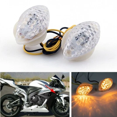 LED Clignotants Pour Honda CBR 600 1000RR 04-13 CBR954 2002-03 CBR929 F4i F4 W E - Image 1 of 4
