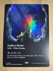 Godless Shrine (Borderless) Edge of Eternities Foil - Bild 1 von 1