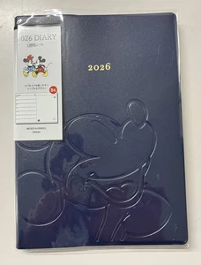 Disney Mickey Minnie Mouse 2026 Schedule Book Planner B6 Weekly Monthly Diary - Picture 1 of 6