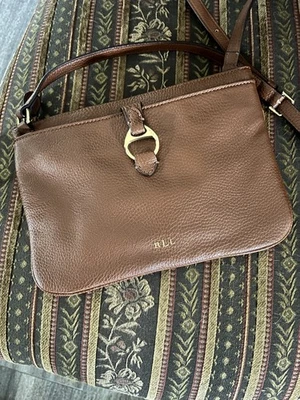 Lauren Ralph Lauren Leather  Crossbody new without tags  - Image 1 of 4