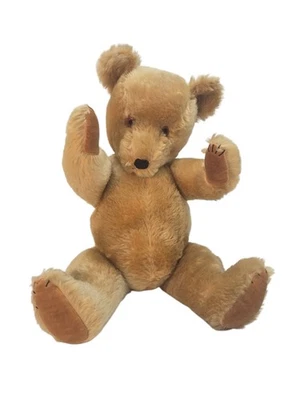 Grande Antiguo Vintage Chiltern Hugmee?  Oso de peluche Mohair años 50? - 26 pulgadas 64 cm  Foto 1 de 4