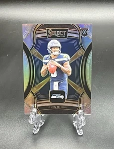 Jalen Milroe 2024 Panini Select Rookie XRC Prizm #504 RC Sealed Seahawks - Foto 1 di 2