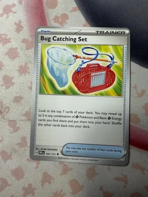 Bug Catching Set Uncommon SV: Prismatic Evolutions 102/131 NM English Pokemon Ca - Image 1 of 2