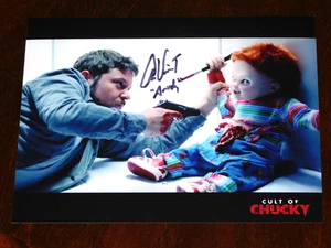 ALEX VINCENT "ANDY" SIGNED CULT OF CHUCKY 8X10 MOVIE PHOTO HORROR!! - Picture 1 of 1