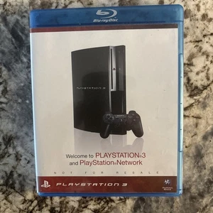 Welcome to PlayStation 3 PS3 Network Komplett Not For Resale Blu-Ray Disc Sealed - Bild 1 von 3