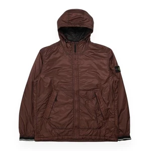 Chaqueta Stone Island Micro Ripstop Talla 3XL Borgoña - Imagen 1 de 4