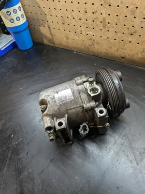 1993-1996 NISSAN ALTIMA 2.4L 4 CYLINDER AC A/C AIR CONDITIONING COMPRESSOR #2964 - Image 1 of 3