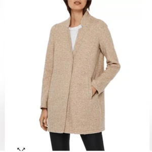 VERO MODA Katherine Brushed Jacket Beige Tan silver mink Size 18 NWT - Picture 1 of 15