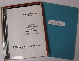 KGM 690 Glide Slope/Marker Receiver 2 Original Maintenance/Overhaul Manuals - Foto 1 di 12