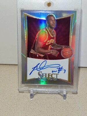 Camiseta deportiva Panini Select Silver Rookie Auto Dion Waiters 2012-13/149 partido Foto 1 de 3