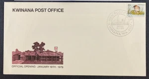 1979 Kwinana (WA) Post Office Opening Cover + Pictorial Postmark High Cat Value - Picture 1 of 2