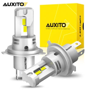 2X H4 LED Headlight Kit Globe Hi/Low Beam Super Bright Plug&Play 50w 6500k 12V A - Picture 1 of 13