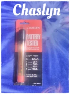 CHASLYN BATTERY TESTER,MODEL 4119,TESTS 6-12-24 VOLT BATTERIES,OBSOLETE/RARE,NEW - Picture 1 of 2