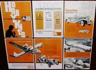 Vintage 1962 IDEAL ITC MODEL CRAFT HOBBY KITS Dealer CATALOG Pages Cars Boats +