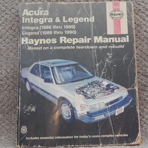 Haynes Acura Integra & Legend 1986-1990 Haynes Repair Manual 12020 - Picture 1 of 5
