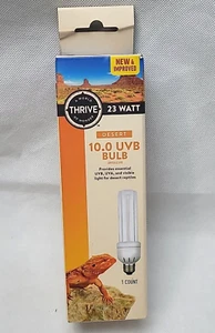 Thrive Desert 10.0 UVB 23 Watt Compact Fluorescent Bulb Reptile - Picture 1 of 5