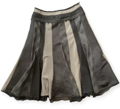 Peter Nygard коллекции женщин богемное панель полный смешанные медиа юбка размер 12 Midi - Изображение 1 из 4