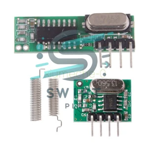 1PCS 433Mhz Superheterodyne RF Receiver and Transmitter Module For arduino NEW - Picture 1 of 8