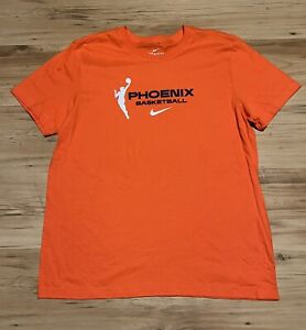 Nike Phoenix Mercury Basketball Shirt Mens Large Orange
