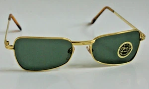 NUEVO CON ETIQUETAS Verdadero Vintage Años 90 Estilo Paleta Deportes Envoltura con Lente de Vidrio G-15 Gafas de Sol - Imagen 1 de 6