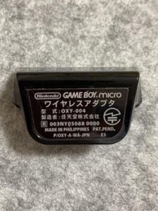 Adaptador Micro Inalámbrico Nintendo Game Boy OXY-004 GBM Accesorio Multijugador Usado - Imagen 1 de 2