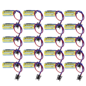 Batería 20 x 3.6V ER17330V tamaño 2/3A para Fanuc B9670MC Mitsubishi A6-BAT MR-BAT - Imagen 1 de 5