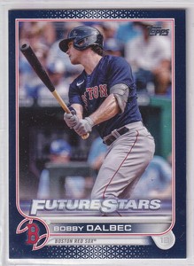 Bobby Dalbec 2022 Topps Series 2 #7 Blue Retail Parallel  (801)