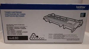 Cartucho de tóner negro Brother genuino TN630 (TN-630) | Nuevo caja sellada - Imagen 1 de 8