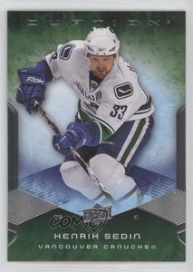 2008-09 Upper Deck Ovation Henrik Sedin #147 HOF