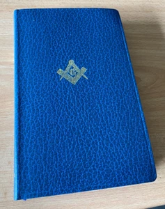 HOLY BIBLE MASONIC EDITION 1951 COLLINS - MASONIC FREEMASON SCOTLAND INTEREST - Picture 1 of 15