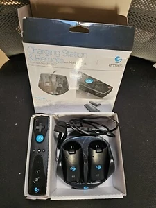 ematic estación de carga y mando a distancia para nintendo wii negro - Imagen 1 de 1