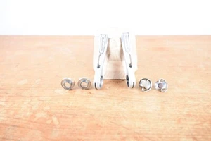 Vintage Shimano Z401 Downtube Shifters Retro Road MTB Braze On - Picture 1 of 12