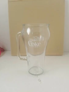 Vintage Libbey Canada Coca-Cola Coke Glass With Handle Coke Clear Drinking 6.25” - Picture 1 of 6