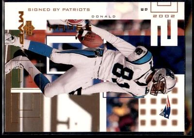 Donald Hayes #142 2002 Upper Deck MVP - Image 1 of 2