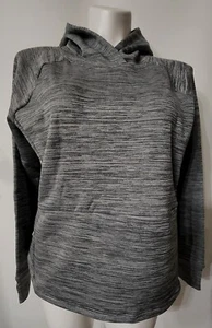 Xersion Hoodie Sweatshirt Womens Gray Kangaroo Pockets Thumb Holes Size XL NWT - Picture 1 of 9