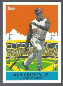 Ken Griffey Jr 2007 Topps Flashback Fridays Card# FF-3