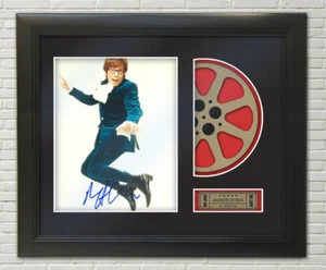 Mike Myers framed Reproduction Signature Photo Reel Display - Picture 1 of 4