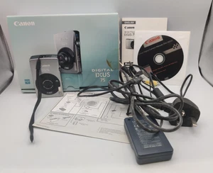 Canon IXUS 75 Digital Camera With Charger Tested Working 7.1 megapixel 3" LCD - Picture 1 of 15
