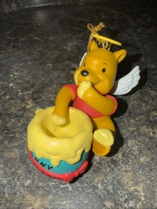 Angel Winnie the Pooh Honey Pot Disney Ornament Christmas Magic Grolier 1993 - Picture 1 of 2