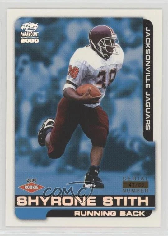 2000 Pacific Paramount Holo Silver /85 Shyrone Stith #110 Rookie RC - Image 1 of 2